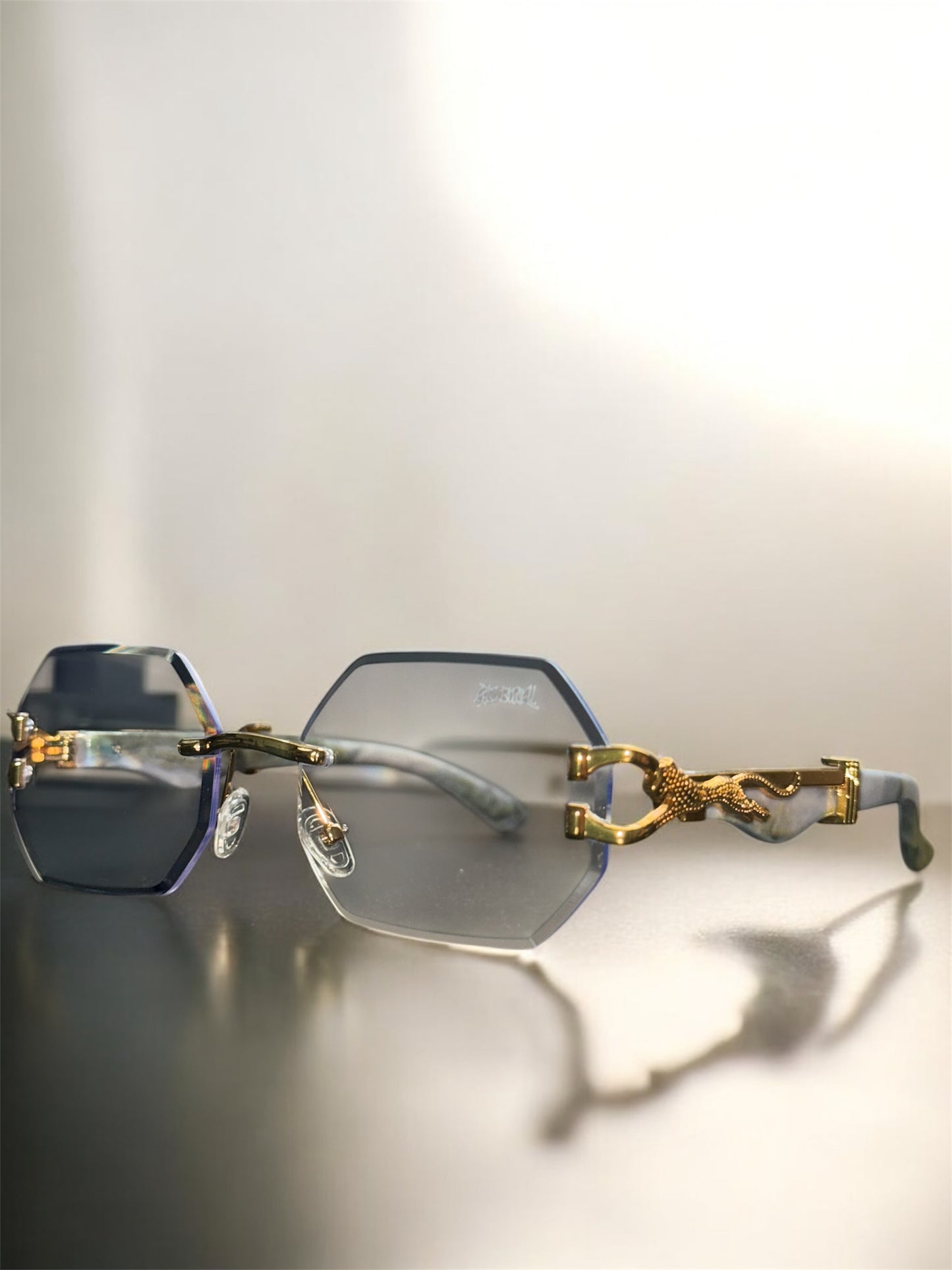 EB25 Golden Ivory Sunglasses